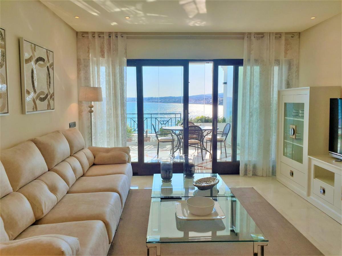 Luxury Apartment Frontal To The Sea In Estepona Doncella Beach Exterior foto